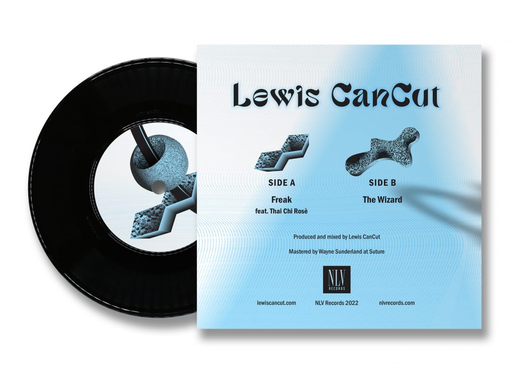 Reverse Side - Magic Circle Release by Lewis CanCut Vinyl out through NLV Records